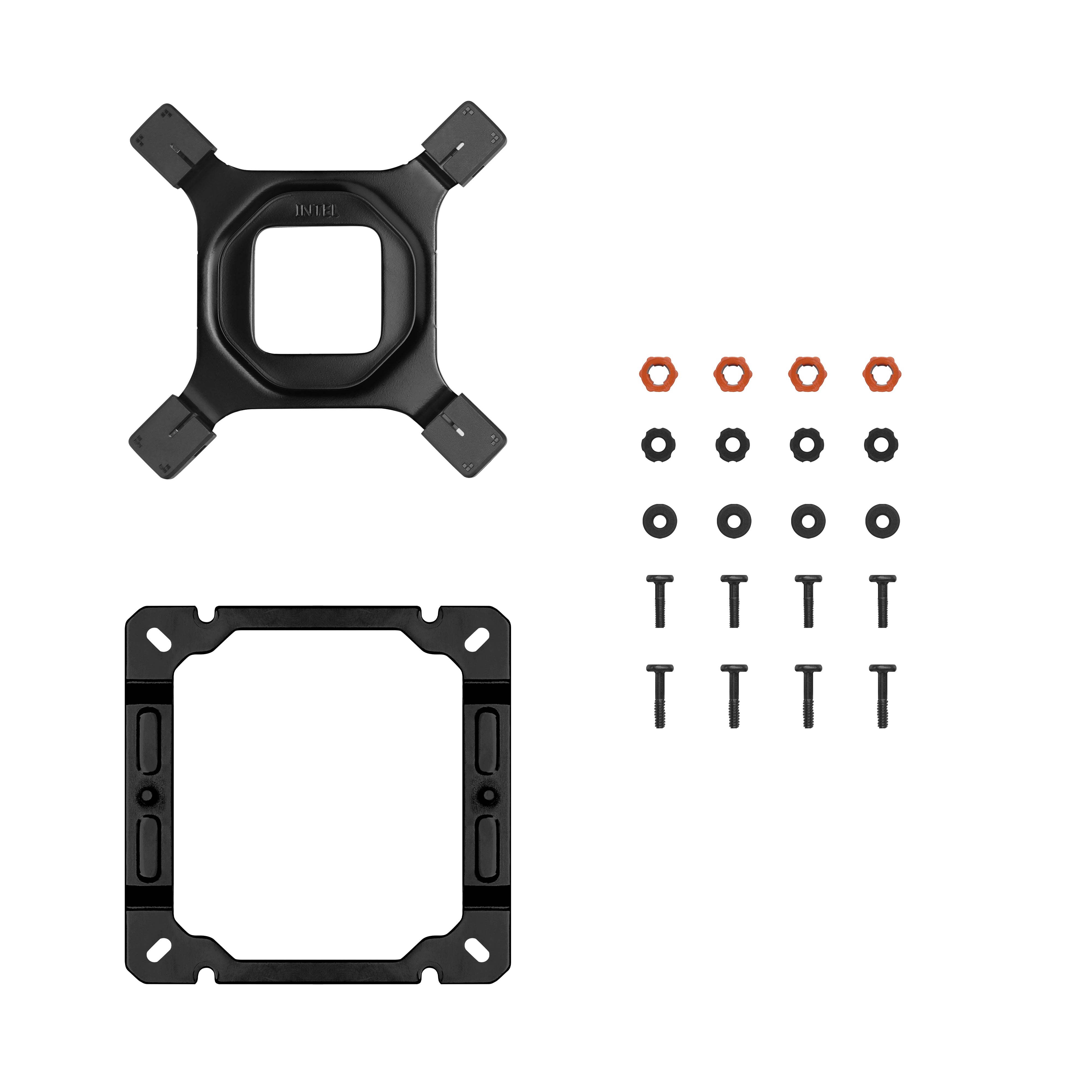 Deepcool AK400 ZERO DARK PLUS Processor-køler 1-pack Sort Sølv 120 mm Deepcool Industries