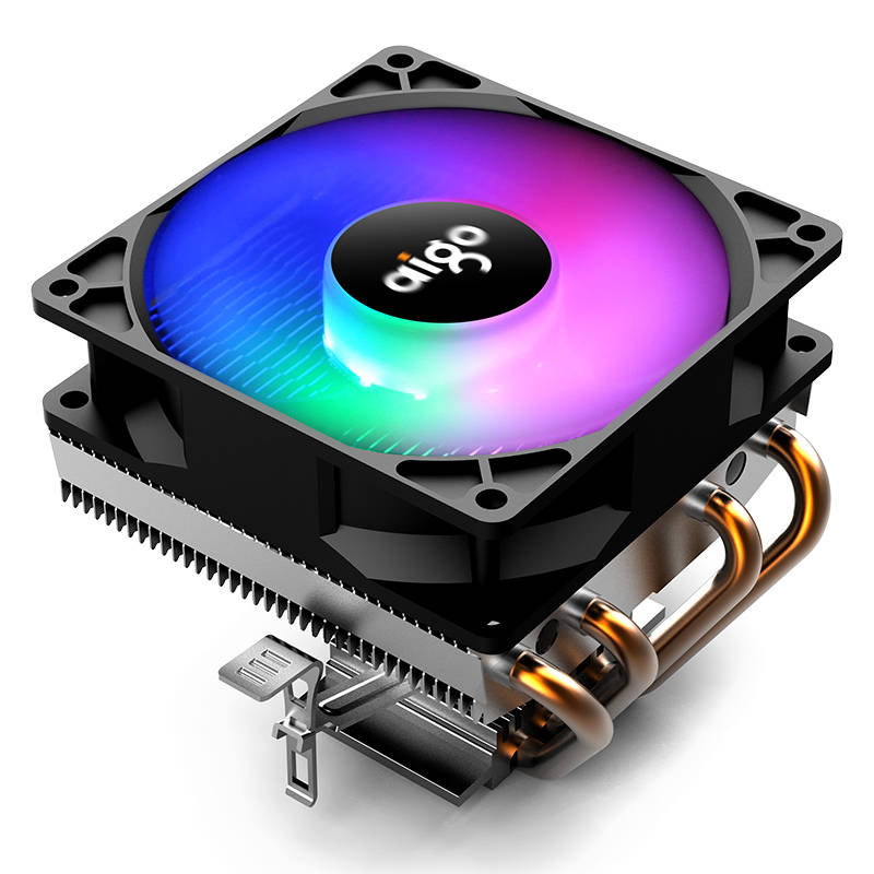 CPU active cooling Aigo CC94 RGB (heatsink + fan 90x90) black Aigo