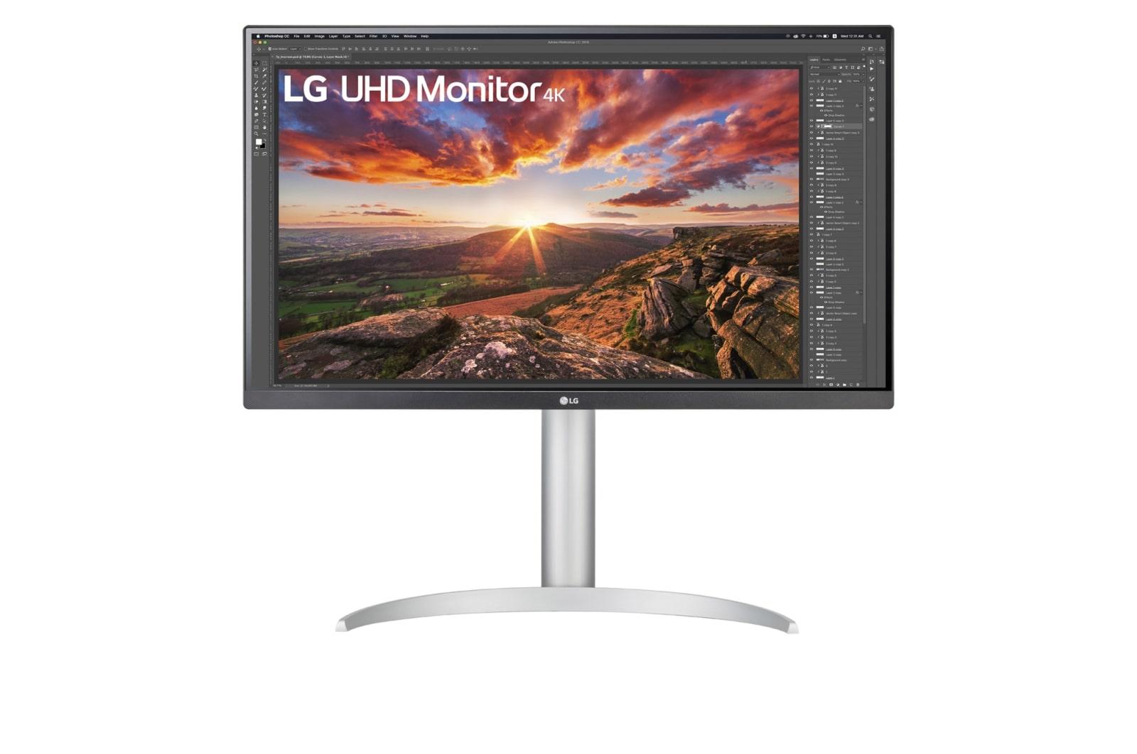 LG 27UP85NP-W 27 3840 x 2160 (4K) HDMI DisplayPort USB-C 60Hz  Dockingskærm LG Electronics