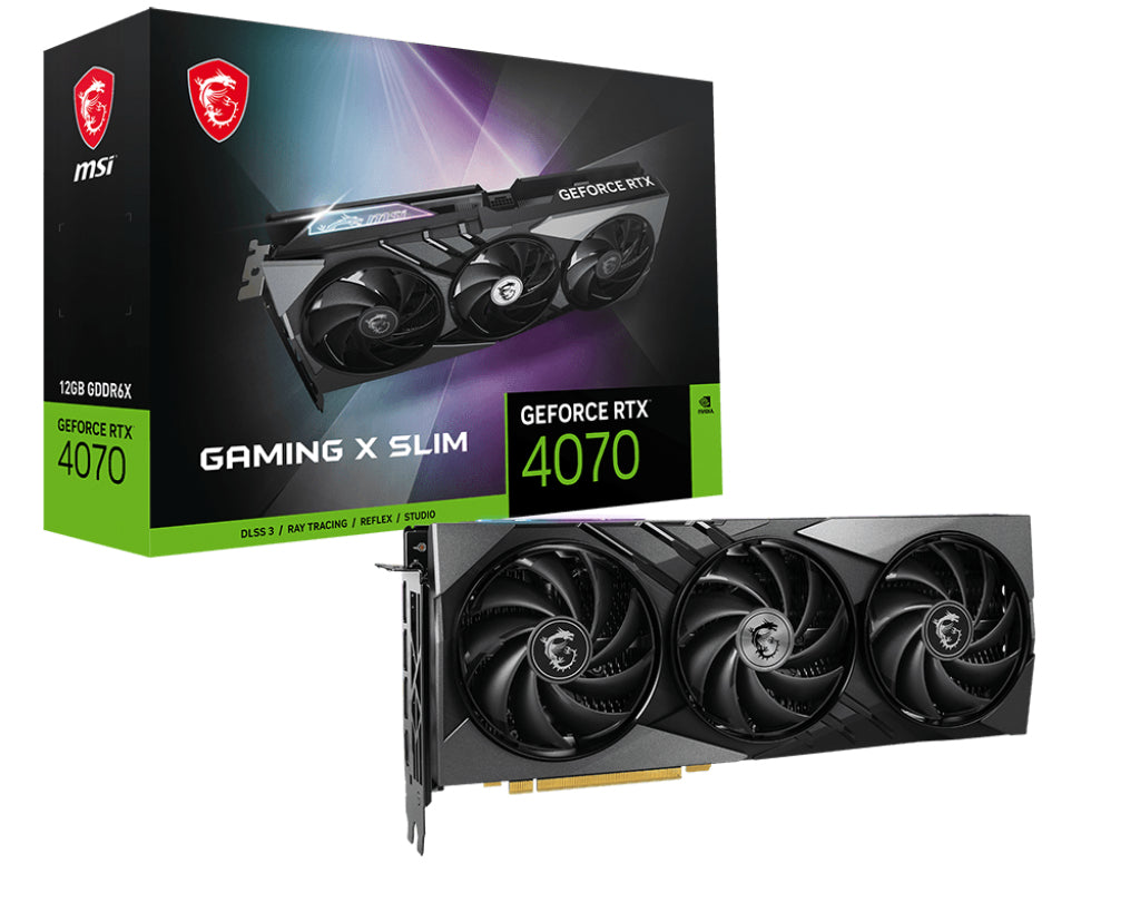 MSI GeForce RTX 4070 GAMING X Slim 12G MSI