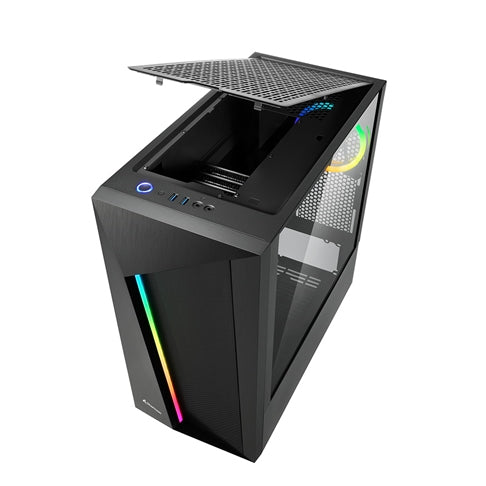 Sharkoon REV100, tower case (black, tempered glass) Sharkoon