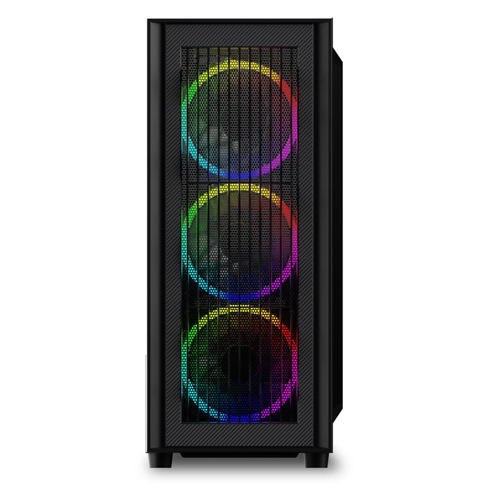 Sharkoon RGB WAVE, pc case (black, tempered glass side panel) Sharkoon