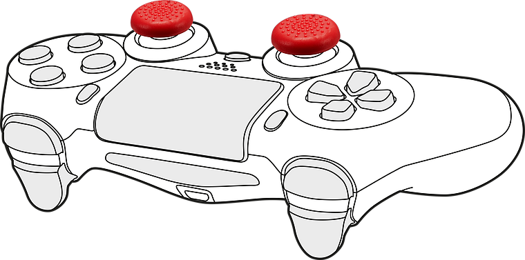 STIX Controller Cap Set - for PS5/PS4/Switch multicolor