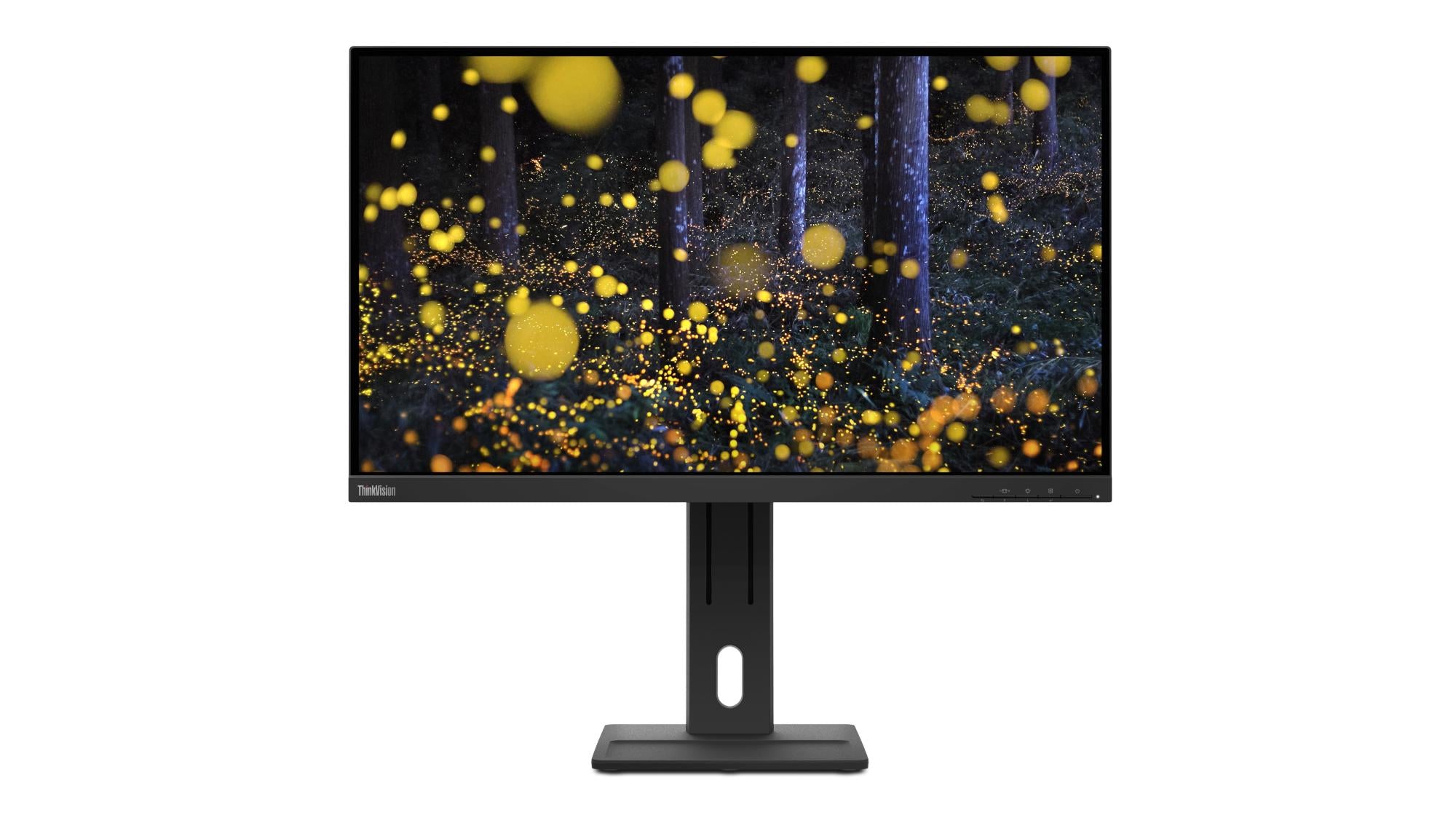 Lenovo ThinkVision E27q-20 27 2560 x 1440 (2K) HDMI DisplayPort 75Hz Pivot Skærm Lenovo