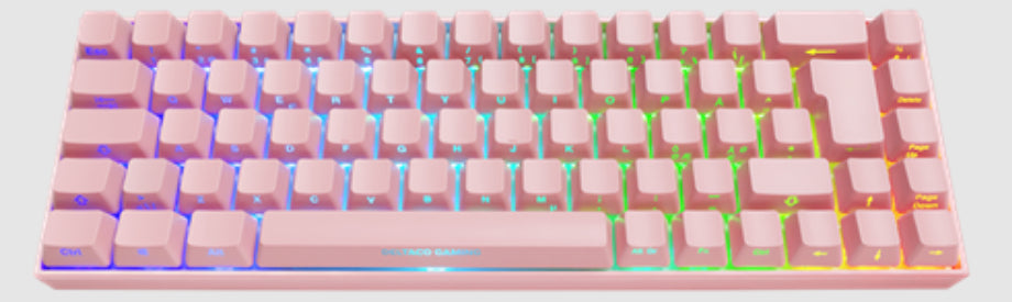 DELTACO GAMING PK95 Tastatur Mekanisk RGB Trådløs Kabling Nordisk Deltaco