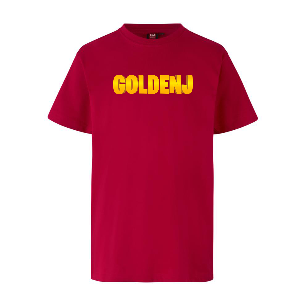 GoldenJ Tee - Rød GoldenJ