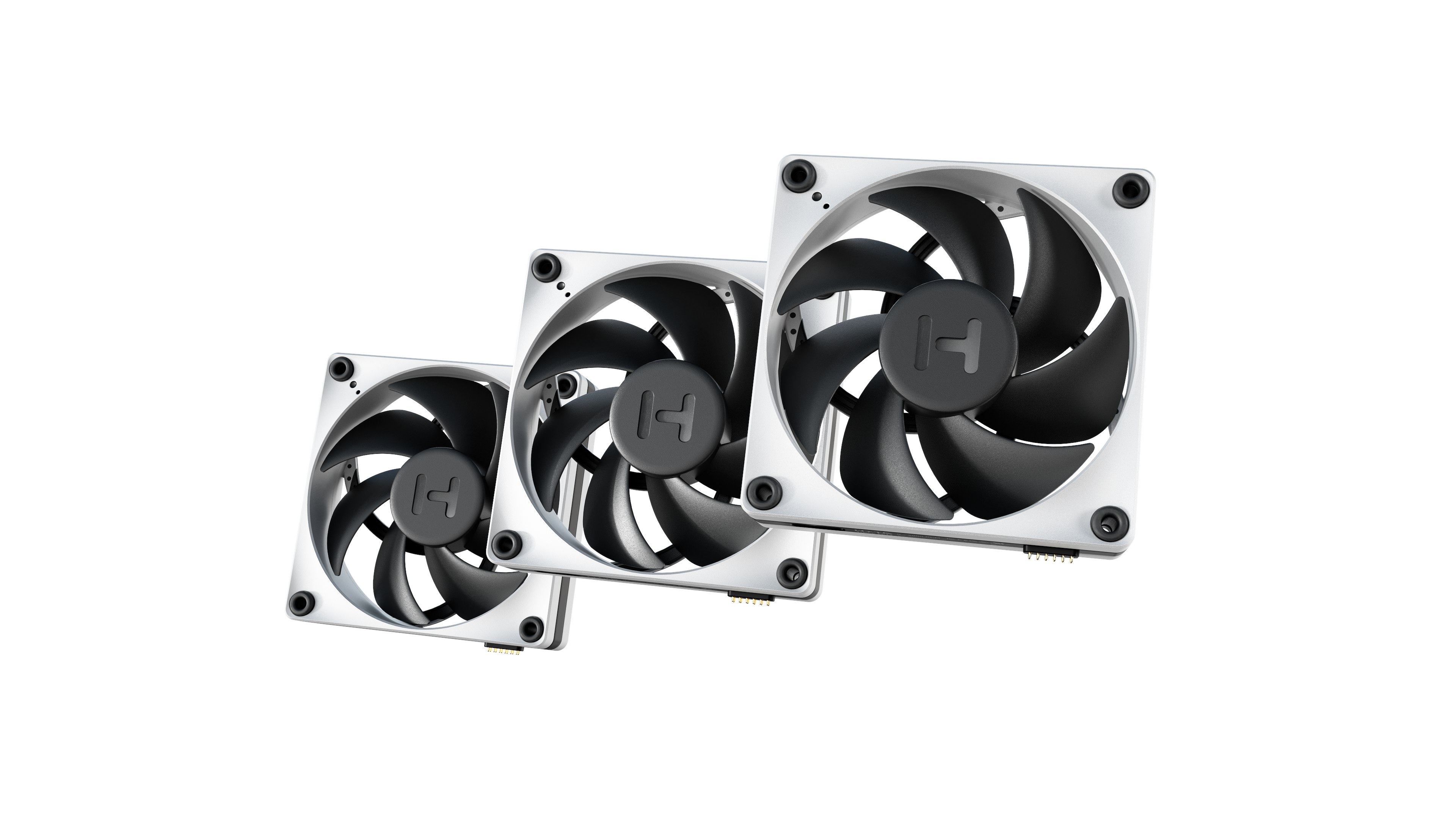 HYTE THICC FP12 Fan 3 Pack with NP50 HYTE