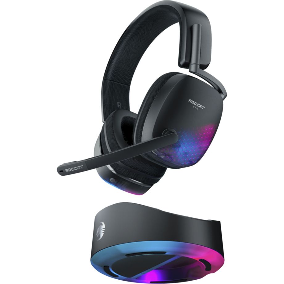 Roccat Syn Max Air Sort Over-Ear-Gaming-Headset