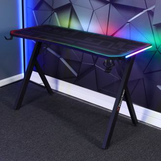 XROCKER LUMIO GAMING DESK WITH RGB NEO MOTION + XROCKER