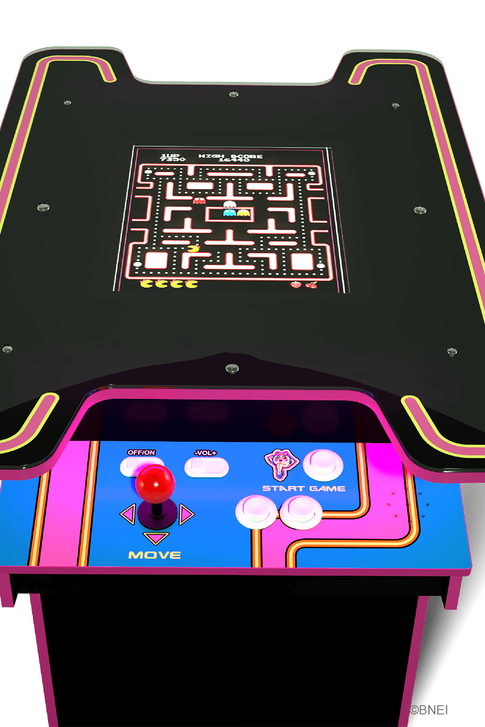 ARCADE 1 UP MS. PAC-MAN HEAD-TO-HEAD TABLE Arcade1Up