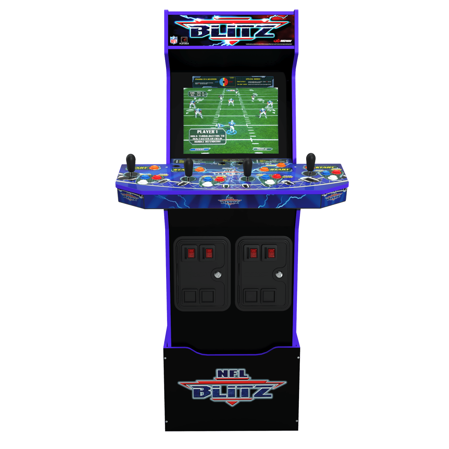 ARCADE 1 UP NFL BLITZ ARCADE MACHINE Arcade1Up