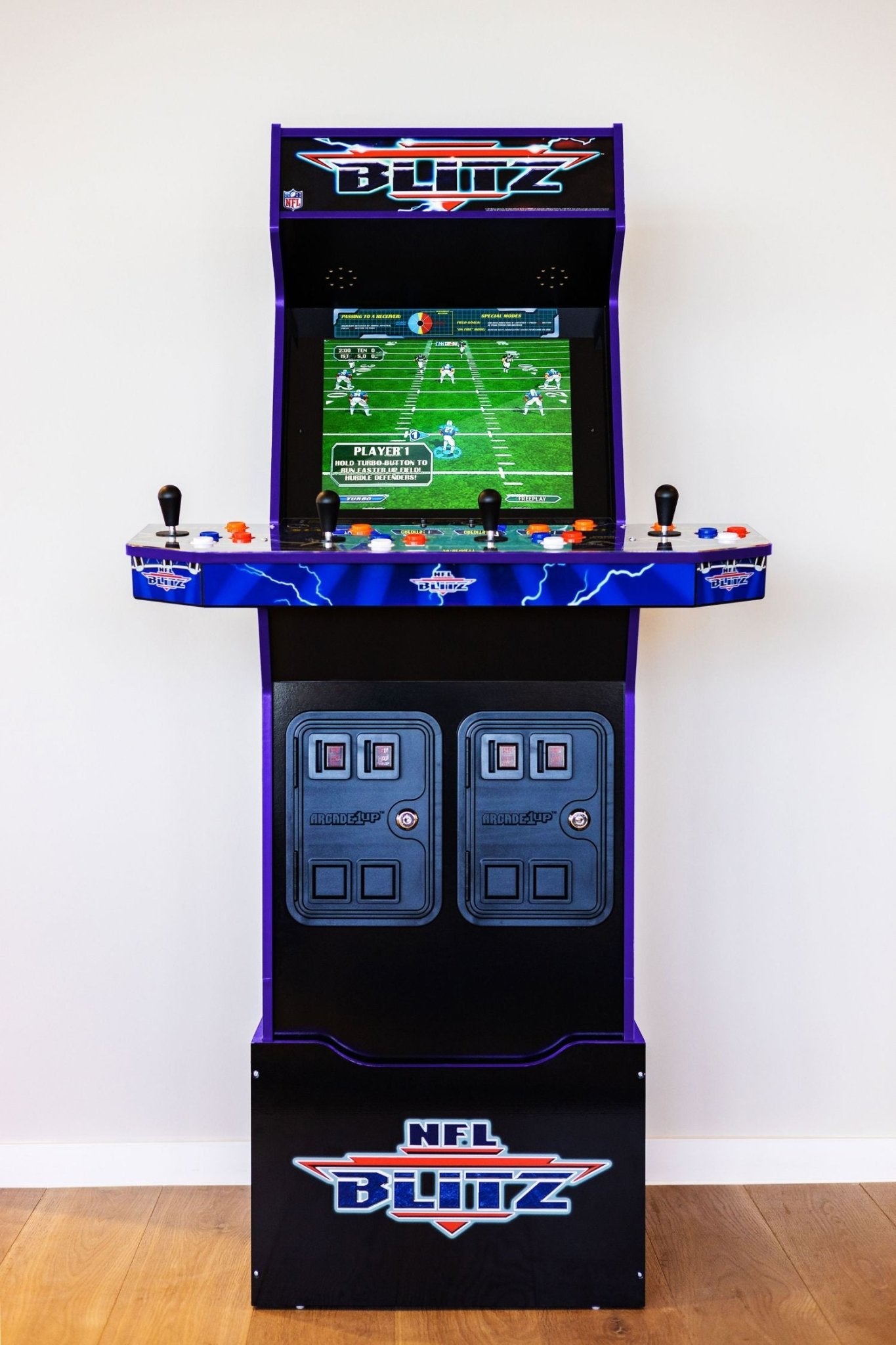 ARCADE 1 UP NFL BLITZ ARCADE MACHINE Arcade1Up