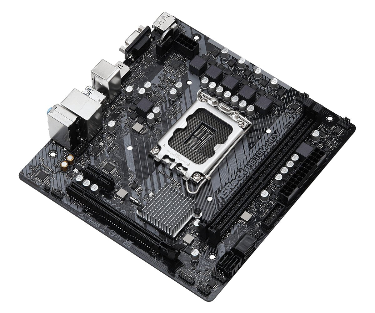 ASRock H610M-HDV Micro-ATX LGA1700  Intel H610 ASRock