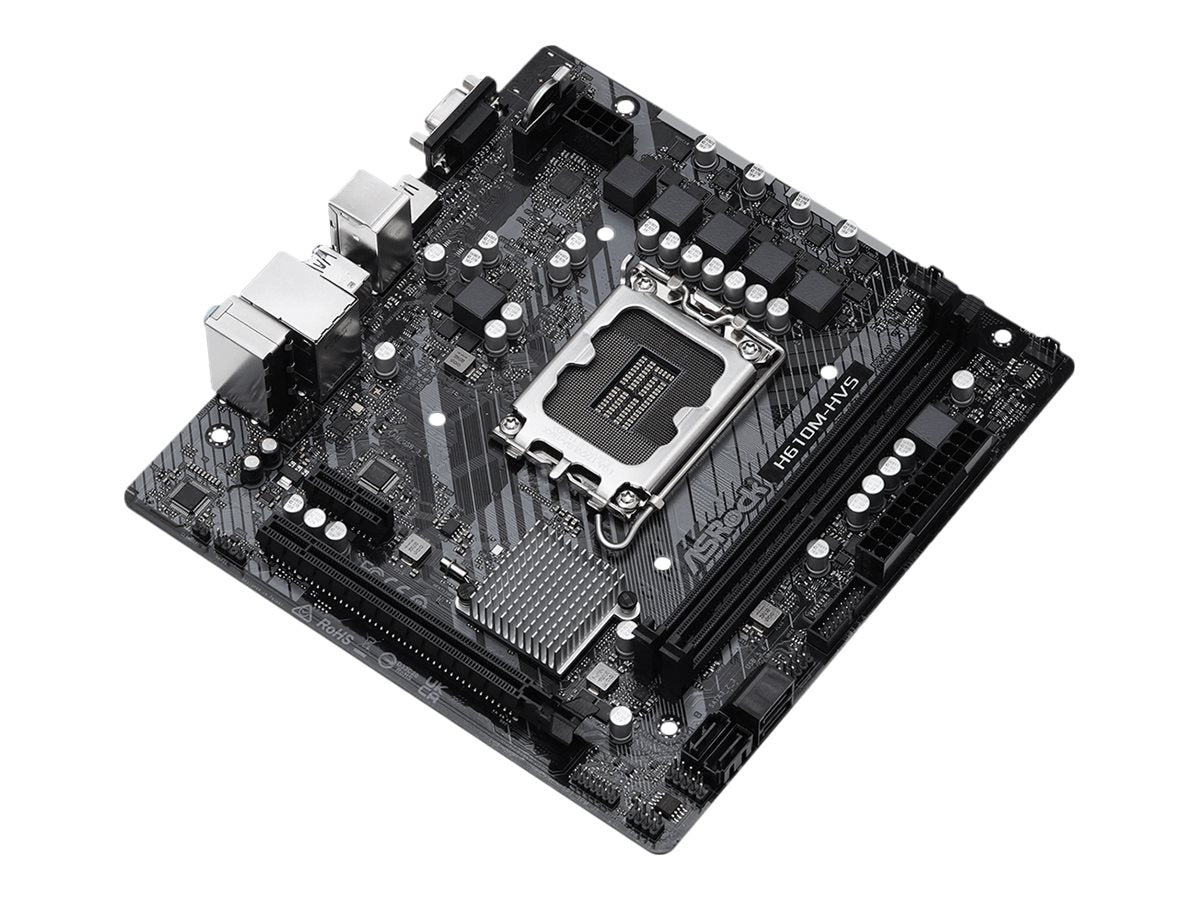 ASRock H610M-HVS Micro-ATX LGA1700 Intel H610 ASRock