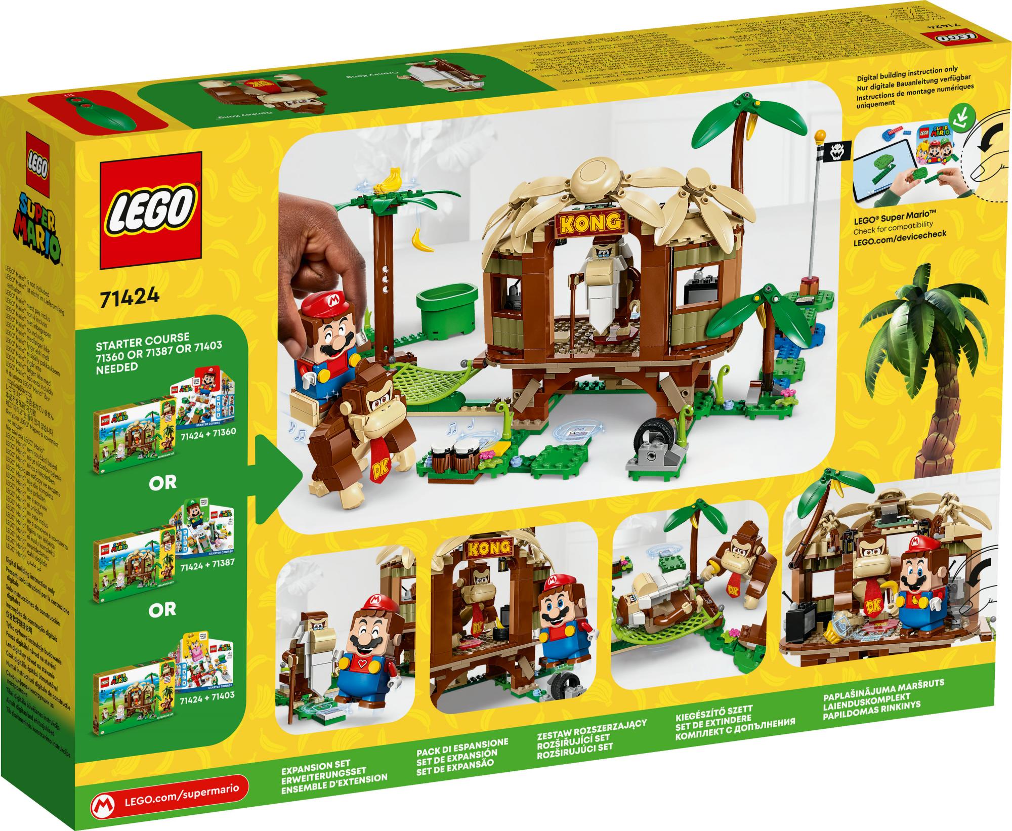 LEGO Super Mario - Donkey Kong's Tree House Expansion Set (71424) LEGO