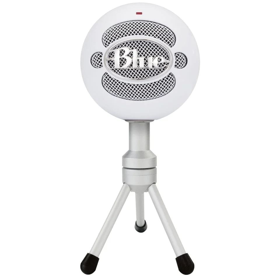 Blue - Microphone Snowball ICE White