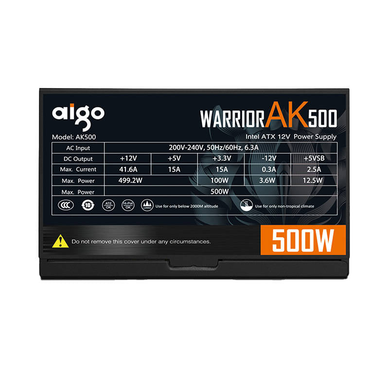 Computer Power Supply Aigo AK500 (black) Aigo