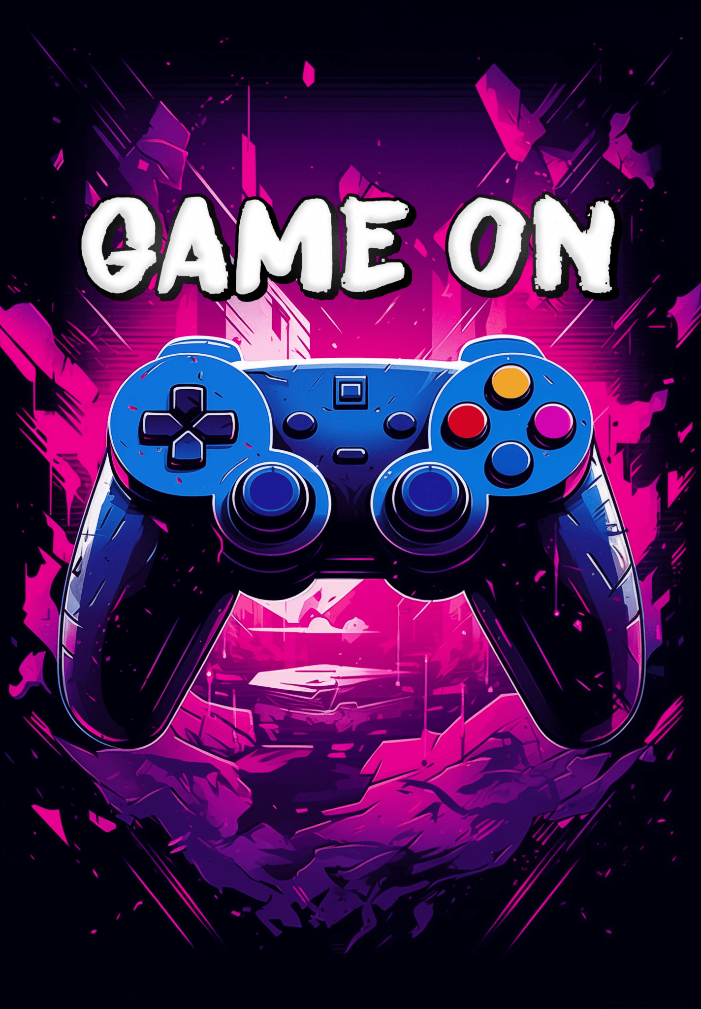 "Game On" Plakat Geekd