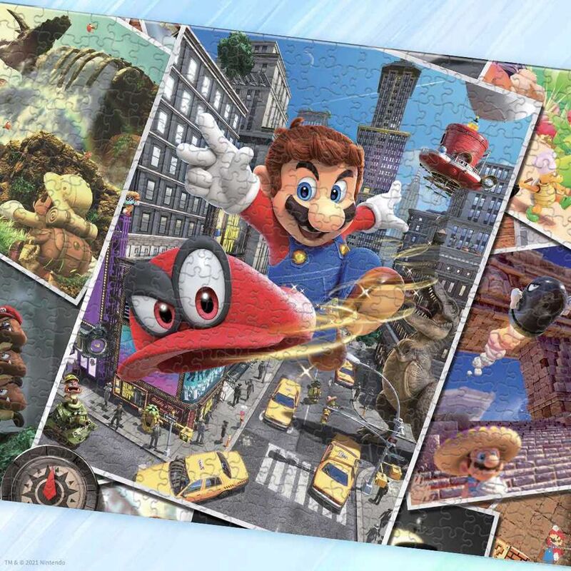 Super Mario Odyssey Snapshot 1000-Piece Puzzle