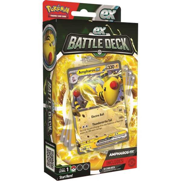 Pokémon – Battle Deck EX - Ampharos Pokémon