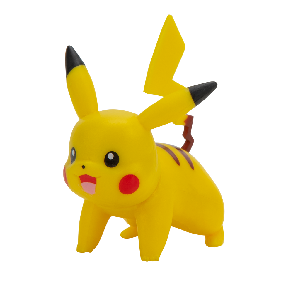 Pokémon - Battle Figure 3-pack - Pikachu,Mudkip,Boltund - (95155-12)