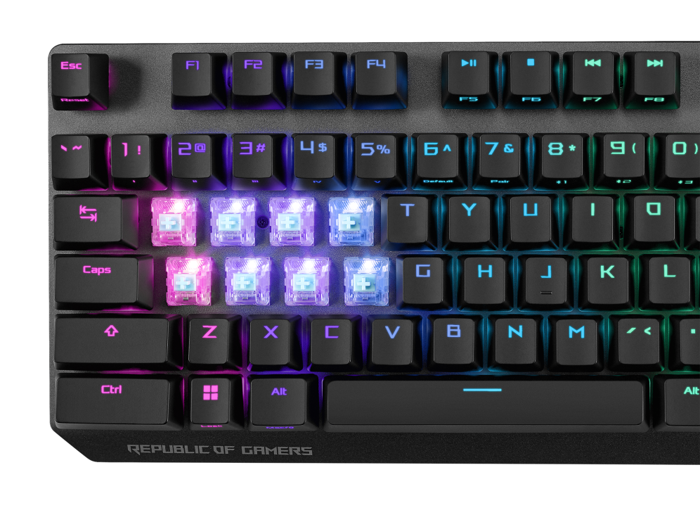 ASUS ROG Strix Scope NX Wireless Deluxe (XA09) Mechanical Gaming Keyboard (NX Red Switches)