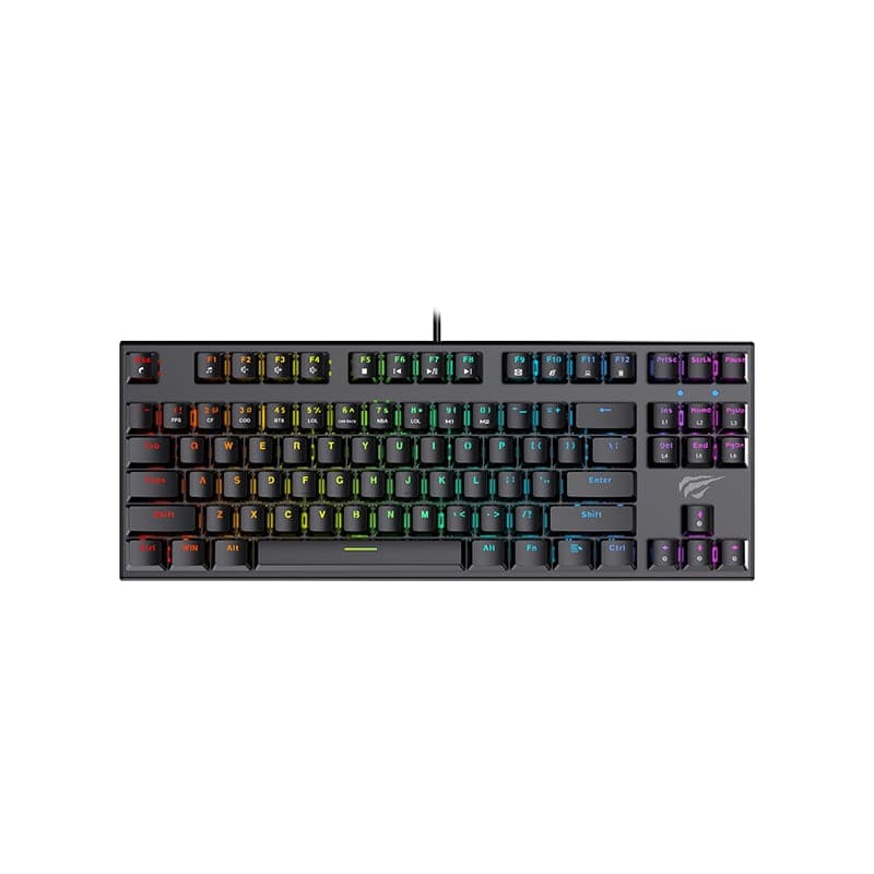 Havit KB857 TKL RGB Gaming Tastatur Havit