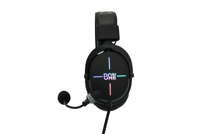DON ONE - GH300 RGB MK2 Gaming Hovedtelefoner med aftagelig mikrofon DON ONE