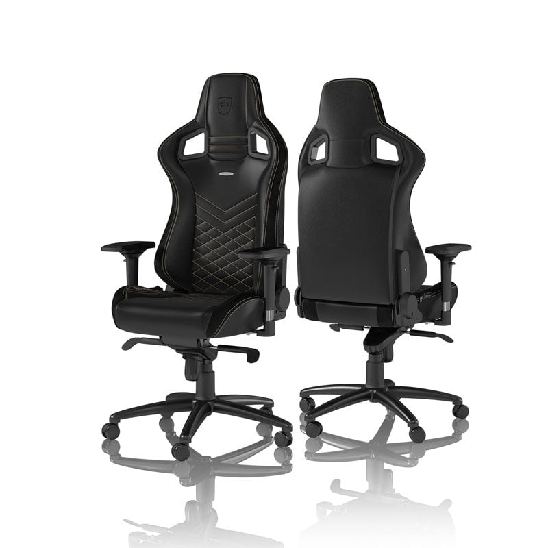 noblechairs EPIC Sort/Guld noblechairs