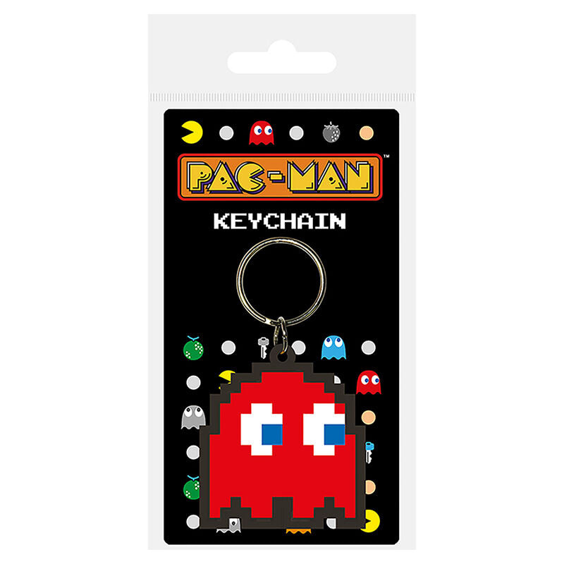 Pac Man (Blinky) PVC Nøglering 6 cm