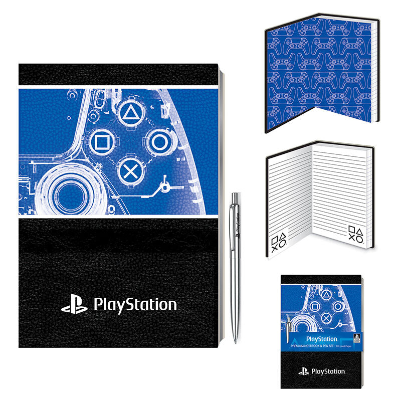 Playstation Premium A5 Notesbog med Pen Playstation 21 x 15 cm
