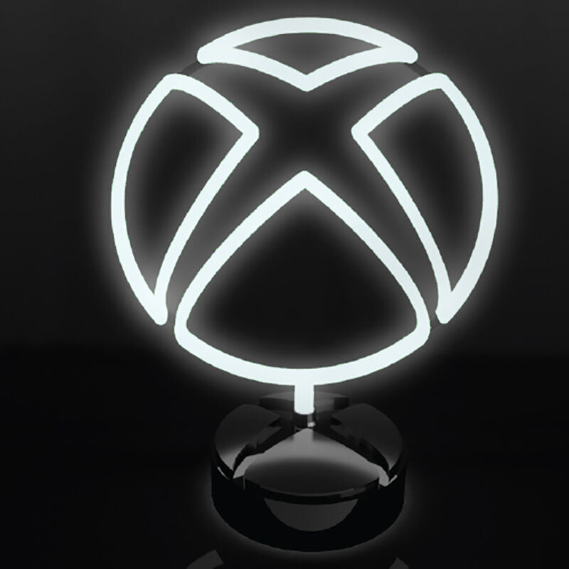 Tabel Lamp Xbox Logo Neon White 22,8 cm