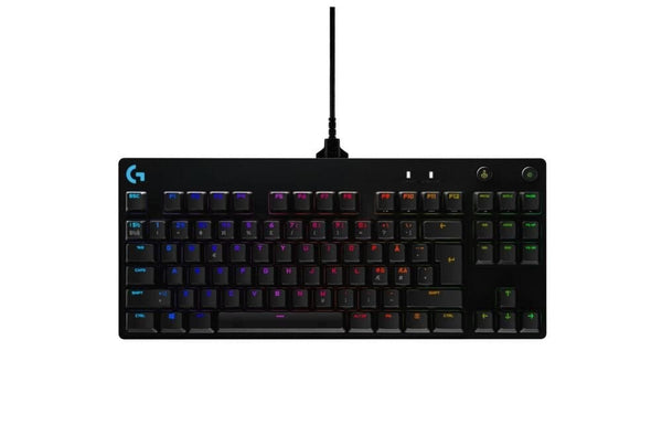 Logitech G PRO Mechanical Gaming Keyboard - BLACK - USB - NORDIC Logitech