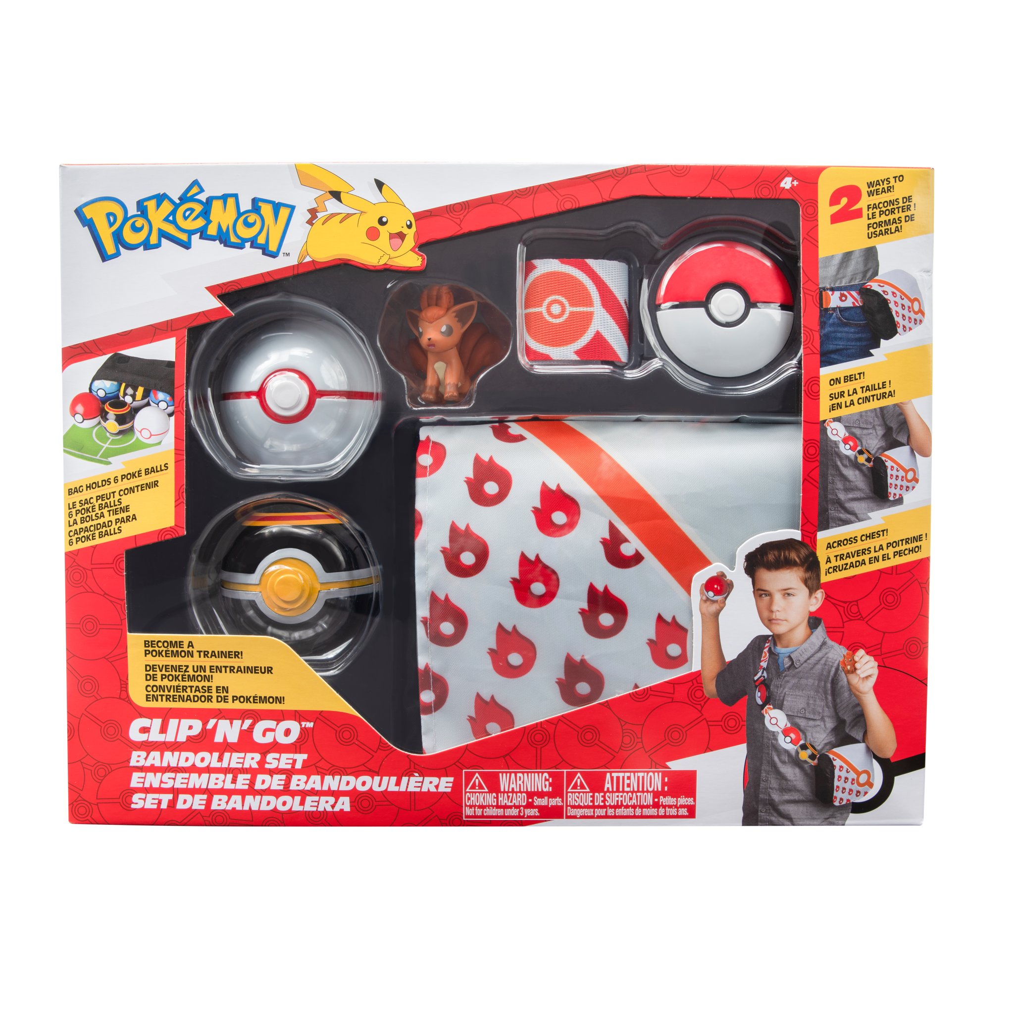 Pokémon - Clip N Go - Bandolier Set - Yulpix (PKW0028_3)