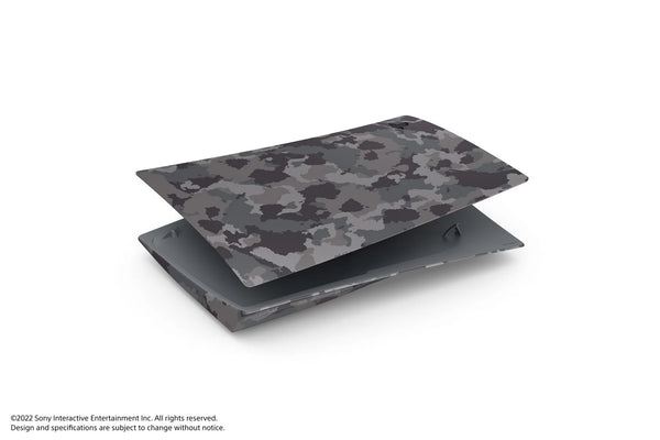 PS5 Standard Cover Grey Camo Sony