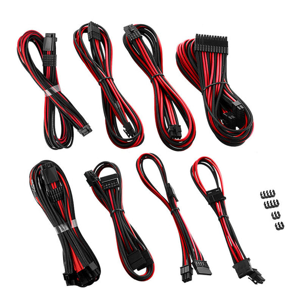 CableMod RT-Series Pro ModMesh 12VHPWR Dual Cable Kit for ASUS/Seasonic - black/red